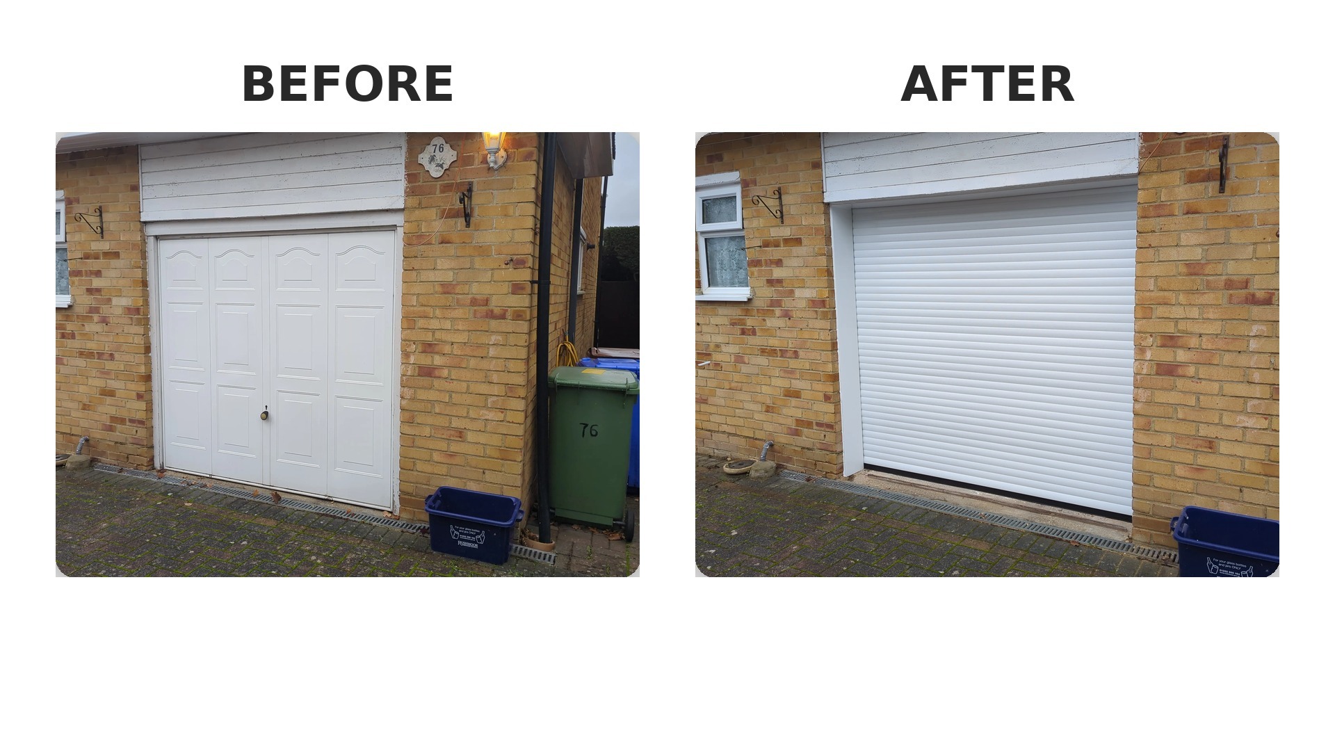 Roller Shutter Garage Door Installation – 24th November 2025