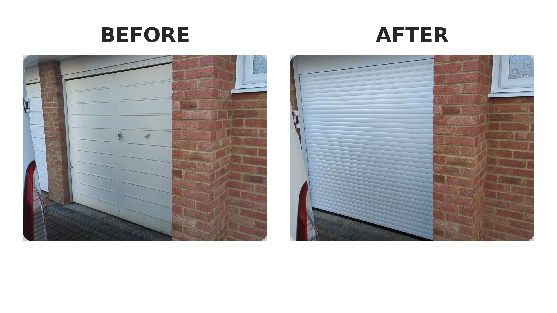 25th November 2025 - Roller Shutter Garage Door Installation in Frimley, Surrey
