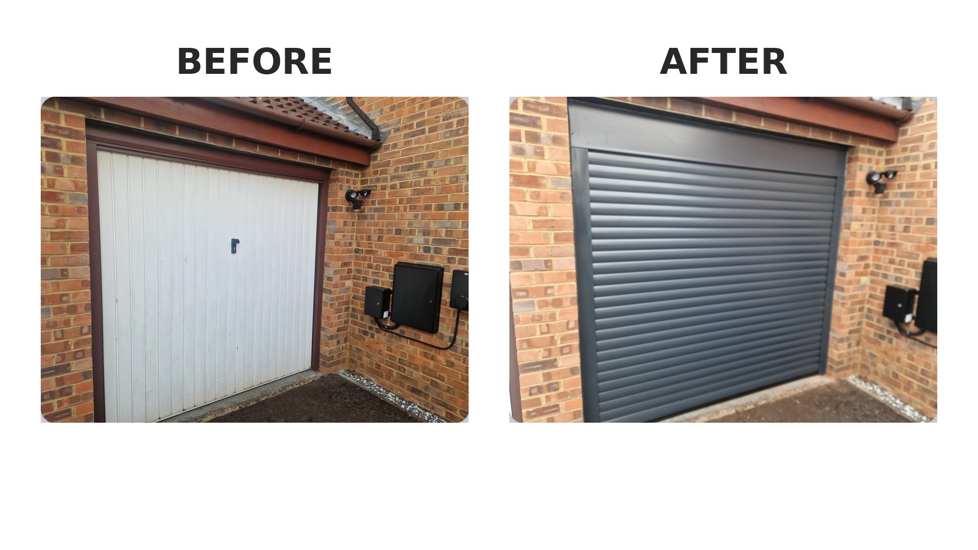 Roller Shutter Garage Door Installation - 27th November 2025