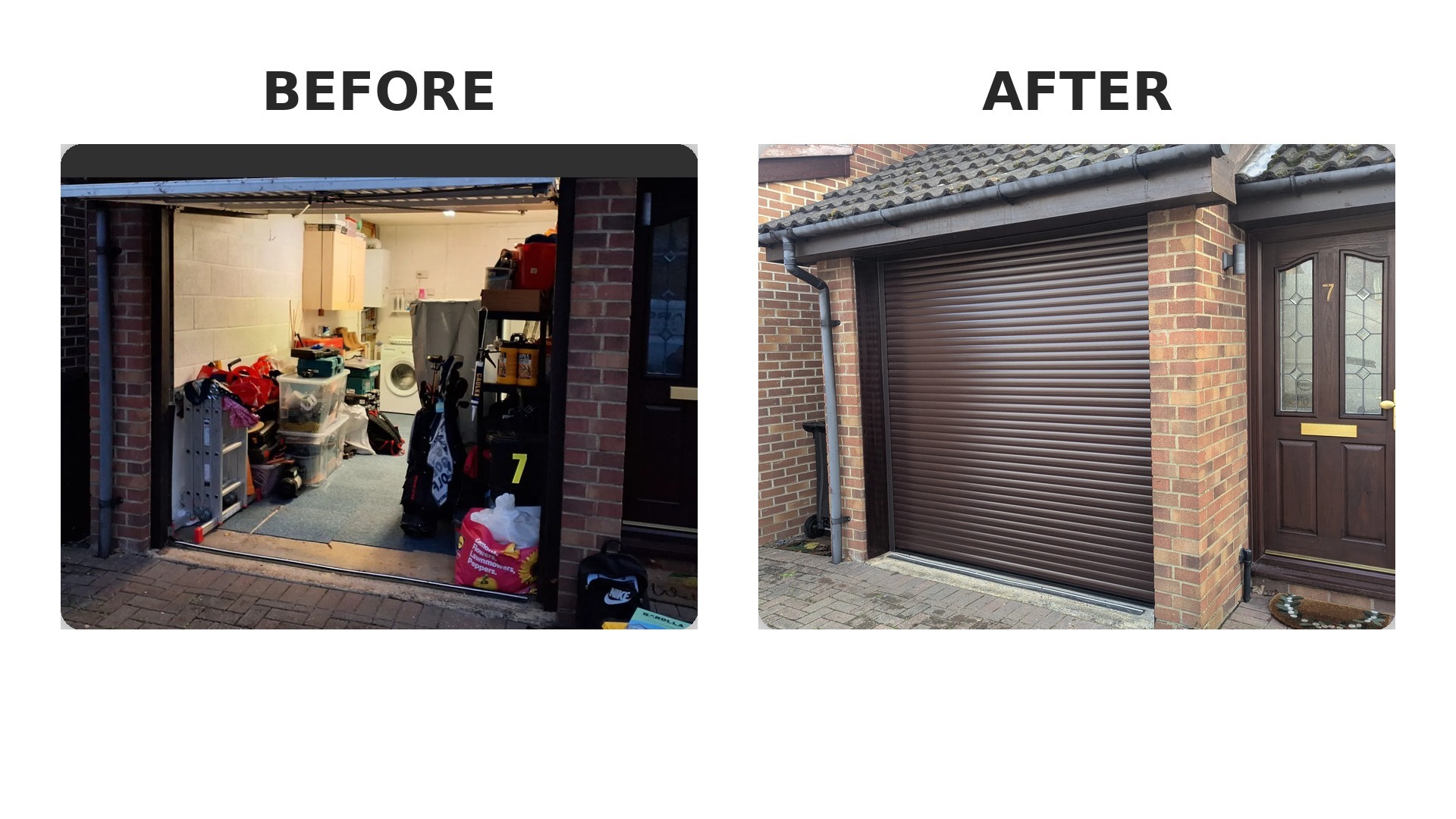 Roller Shutter Garage Door Installation - 14th January 2026