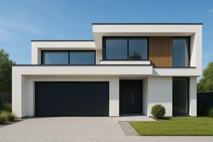 GRO Exterior - Ultra modern garage door