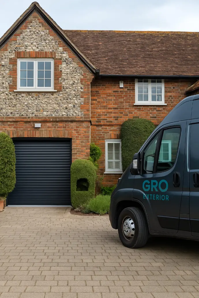 GRO Exterior - Core 55 roller shutter door